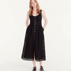 J crew eyelet dress